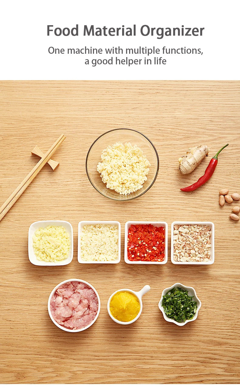 Mini Manual Vegetables Cutter Manual Garlic Press