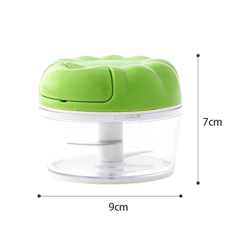 Mini Manual Vegetables Cutter Manual Garlic Press