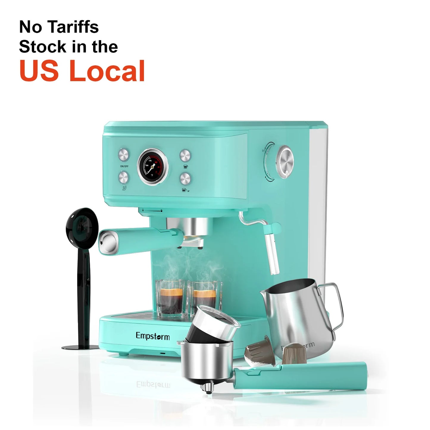 Espresso, Latte & Cappuccino Machine 1.5 L  20 Bar