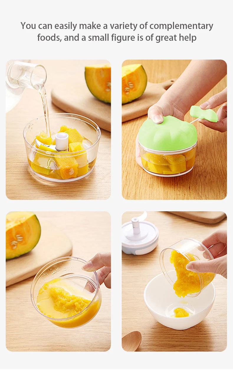 Mini Manual Vegetables Cutter Manual Garlic Press