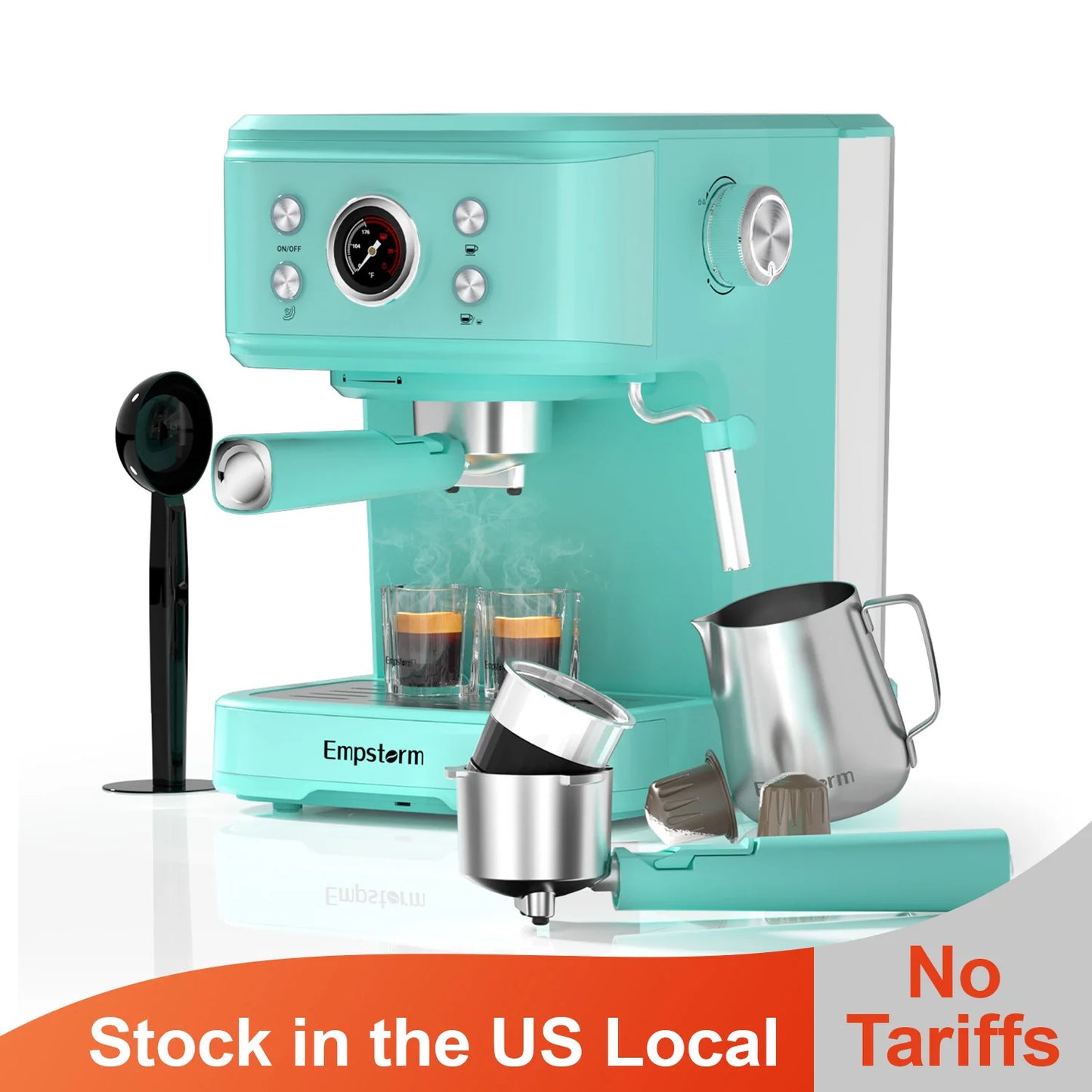 Espresso, Latte & Cappuccino Machine 1.5 L  20 Bar
