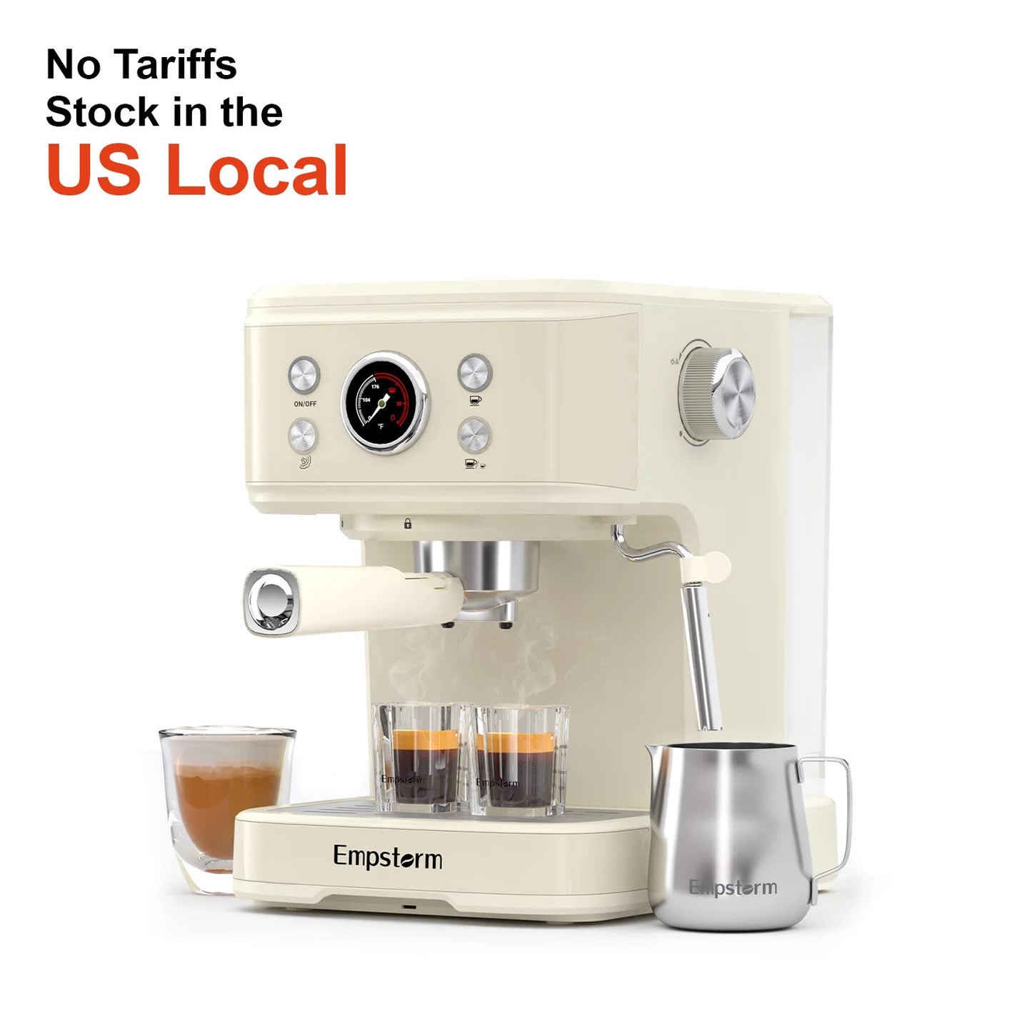 Espresso, Latte & Cappuccino Machine 1.5 L  20 Bar