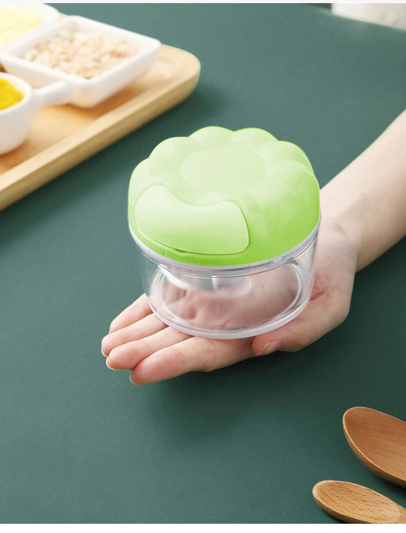 Mini Manual Vegetables Cutter Manual Garlic Press