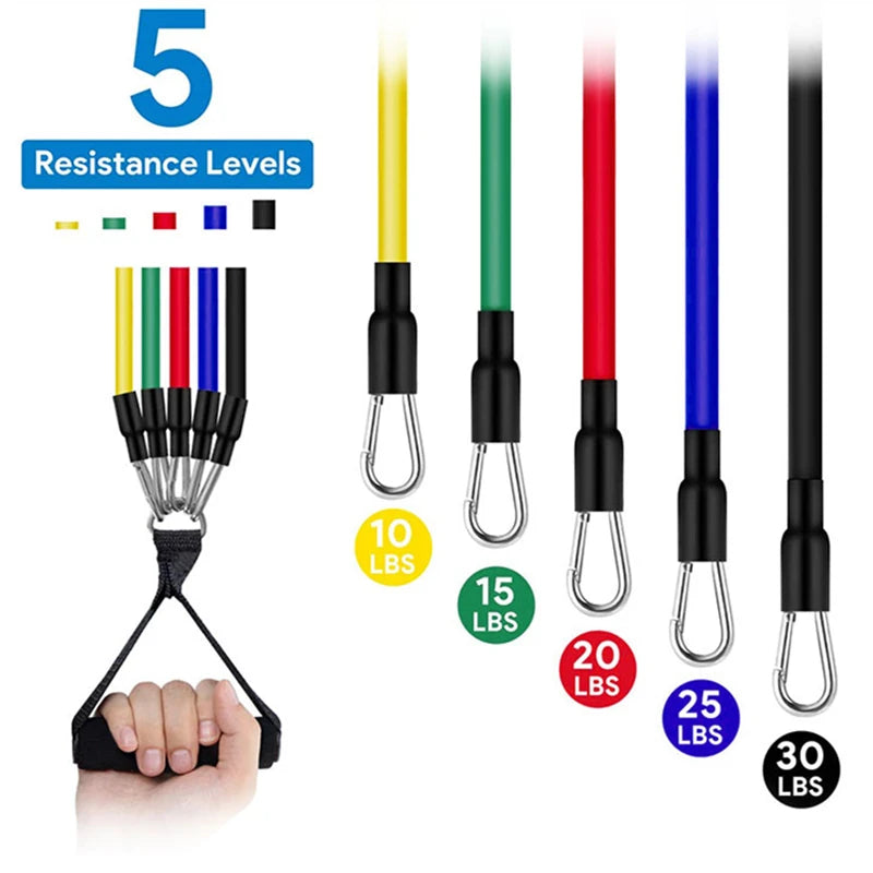Set Pull Rope, Resistance Bands 11Pcs