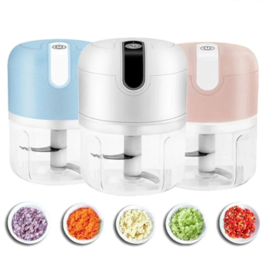 Electric  Vegetable Chopper Meat Grinder Masher Machine