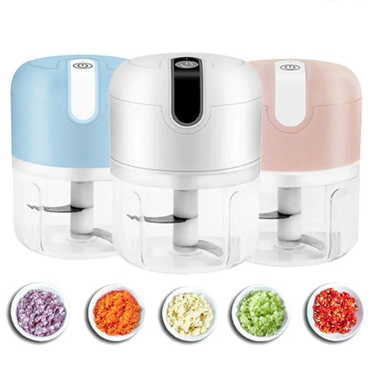 Electric  Vegetable Chopper Meat Grinder Masher Machine