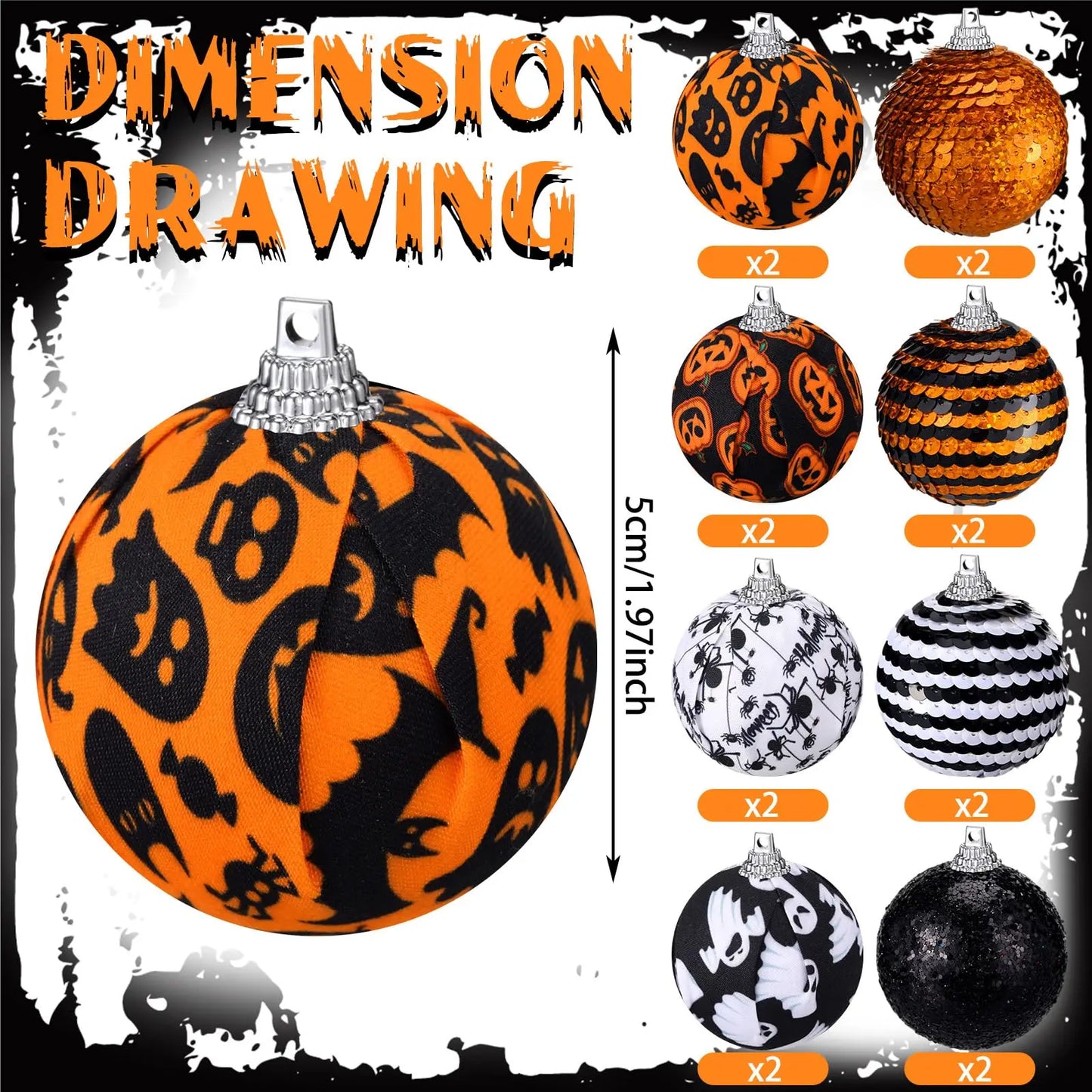 Halloween Ornamente Baums Schmuck