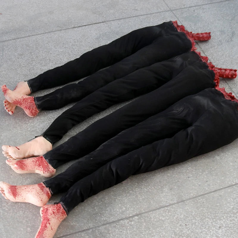 Halloween Dekoration, Requisite, abgetrennte Beine
