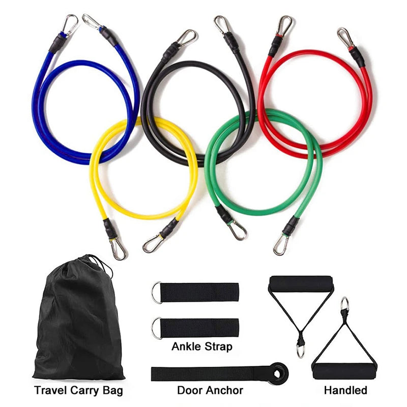 Set Pull Rope, Resistance Bands 11Pcs