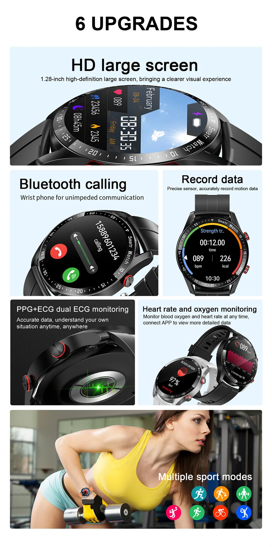 Outdoor Sports Smart Watch