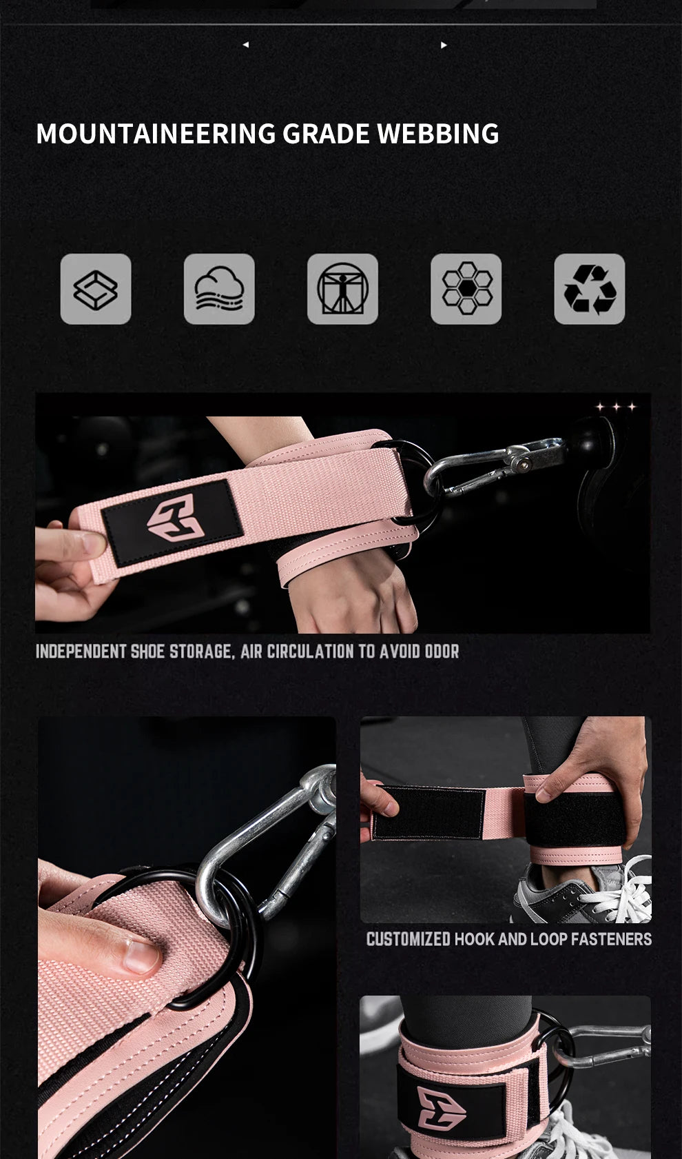 Boxerging gym strength training buckle pulley