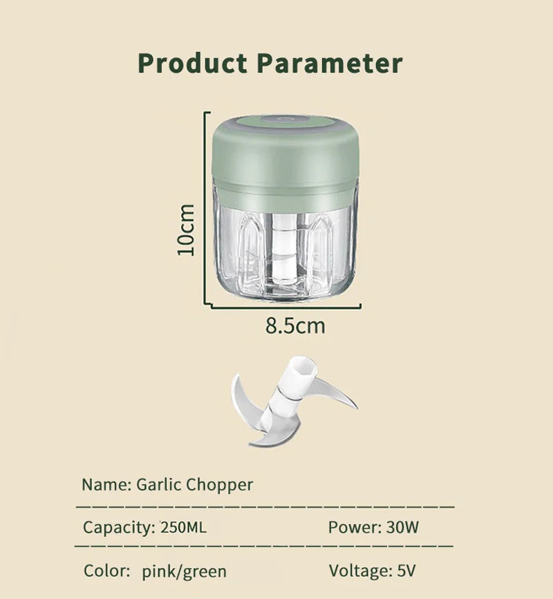 Portable Electric Mini USB Grinder