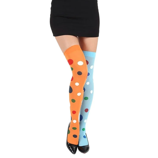 Halloween Party Strümpfe Clown Gepunktete Kniestrümpfe Urlaub DIY Dekorationen
