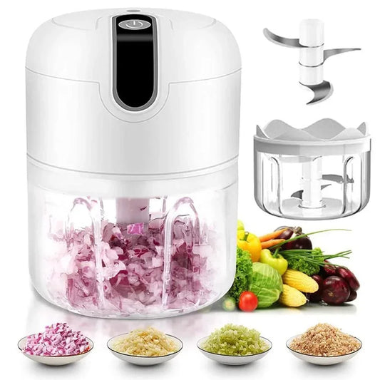 Electric  Vegetable Chopper Meat Grinder Masher Machine