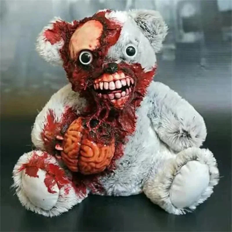 Halloween Horror Plüschbär Spukhaus Dekoration