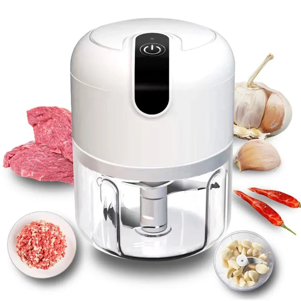 Electric  Vegetable Chopper Meat Grinder Masher Machine