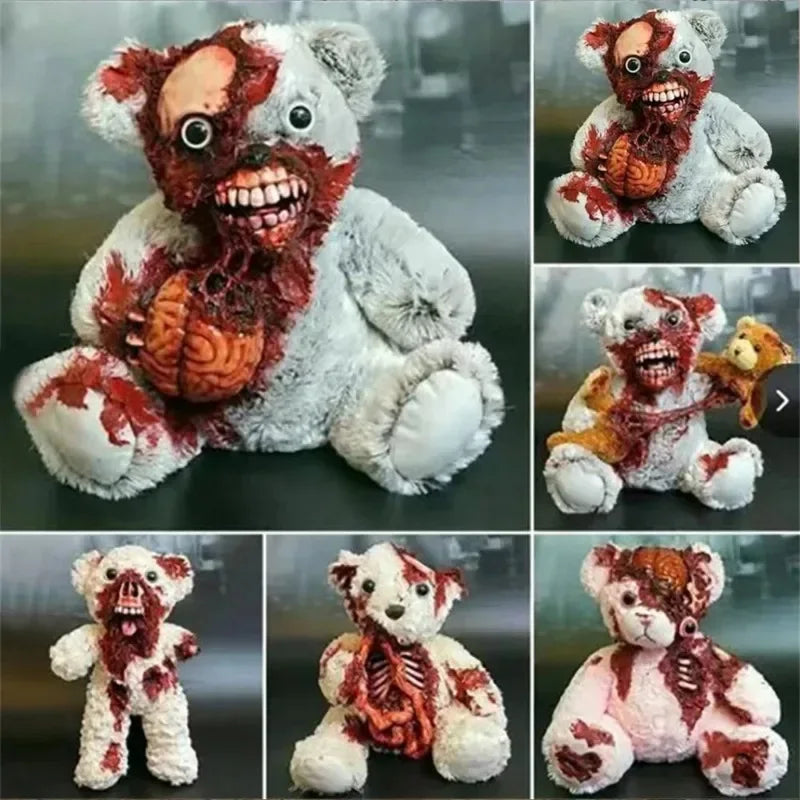 Halloween Horror Plüschbär Spukhaus Dekoration